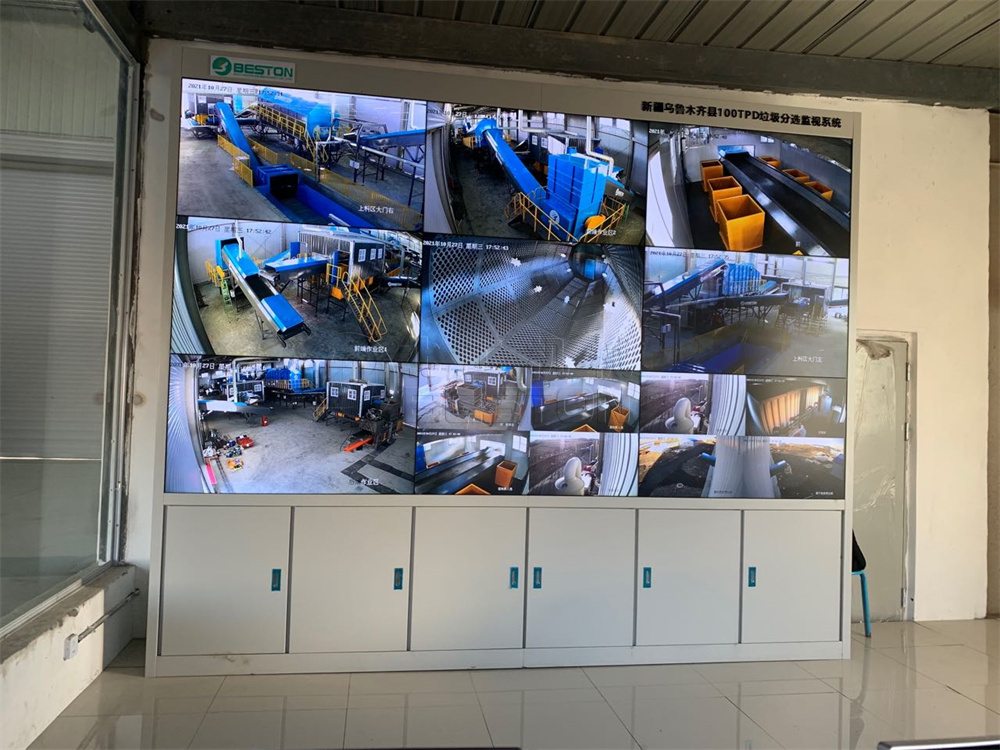 新疆100噸每天生活垃圾分選設(shè)備第4張