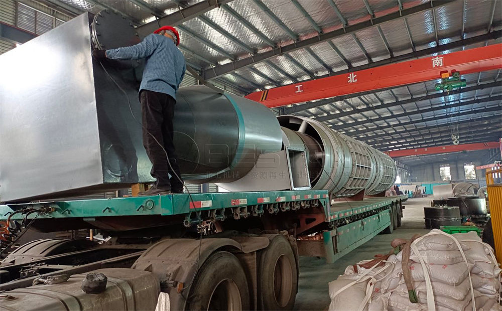 伊朗大棚廢棄物碳化設(shè)備