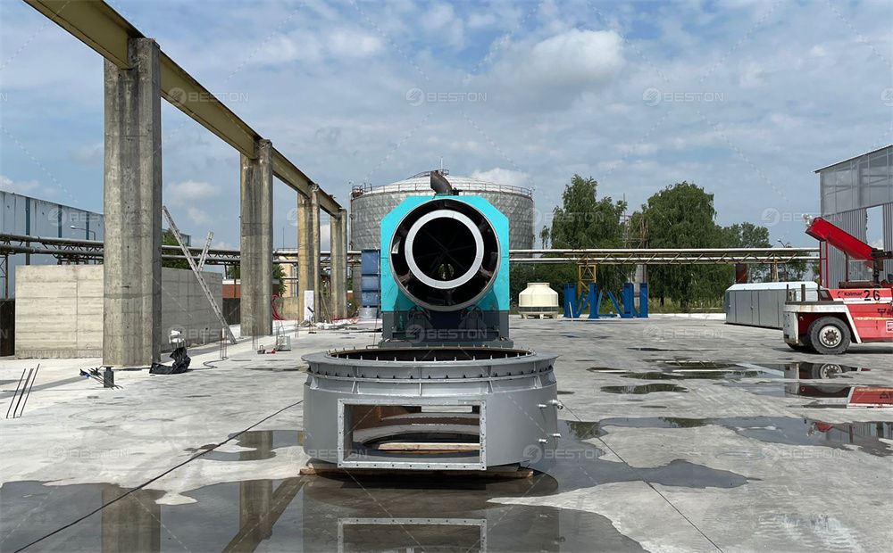 克羅地亞BST-50秸稈炭化設(shè)備安裝