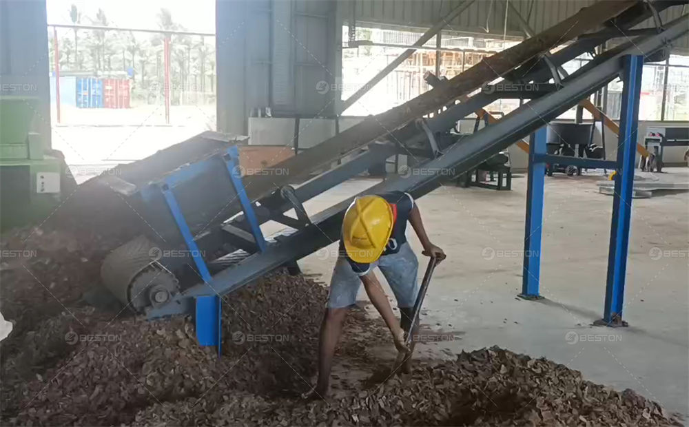 印尼BST-10椰殼碳化設(shè)備運(yùn)行